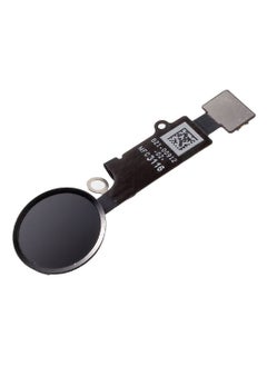 Generic Home Button Key Fingerprint Touch ID Flex Cable Assembly Replacement for iPhone 7 Plus - Black  - Image 1