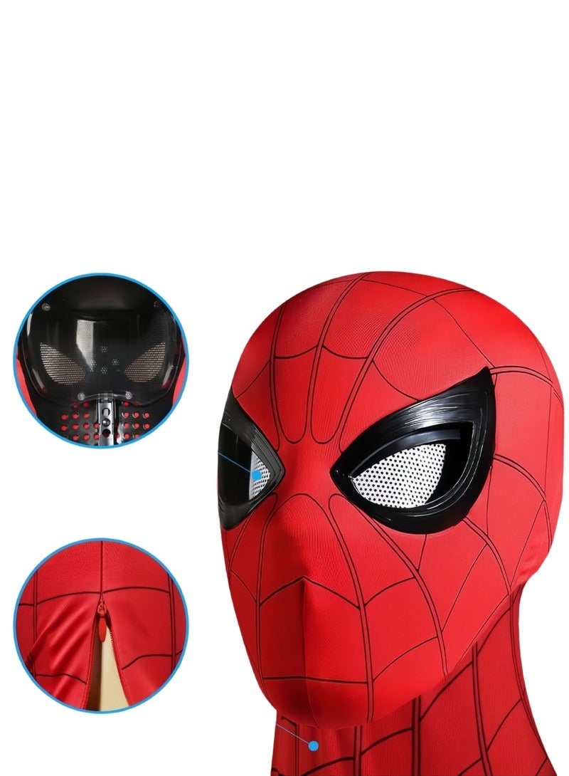Spider Hero Mask, Controlling Mechanical Blinking, Realistic Spider Superhero Mask Cosplay  - Image 3