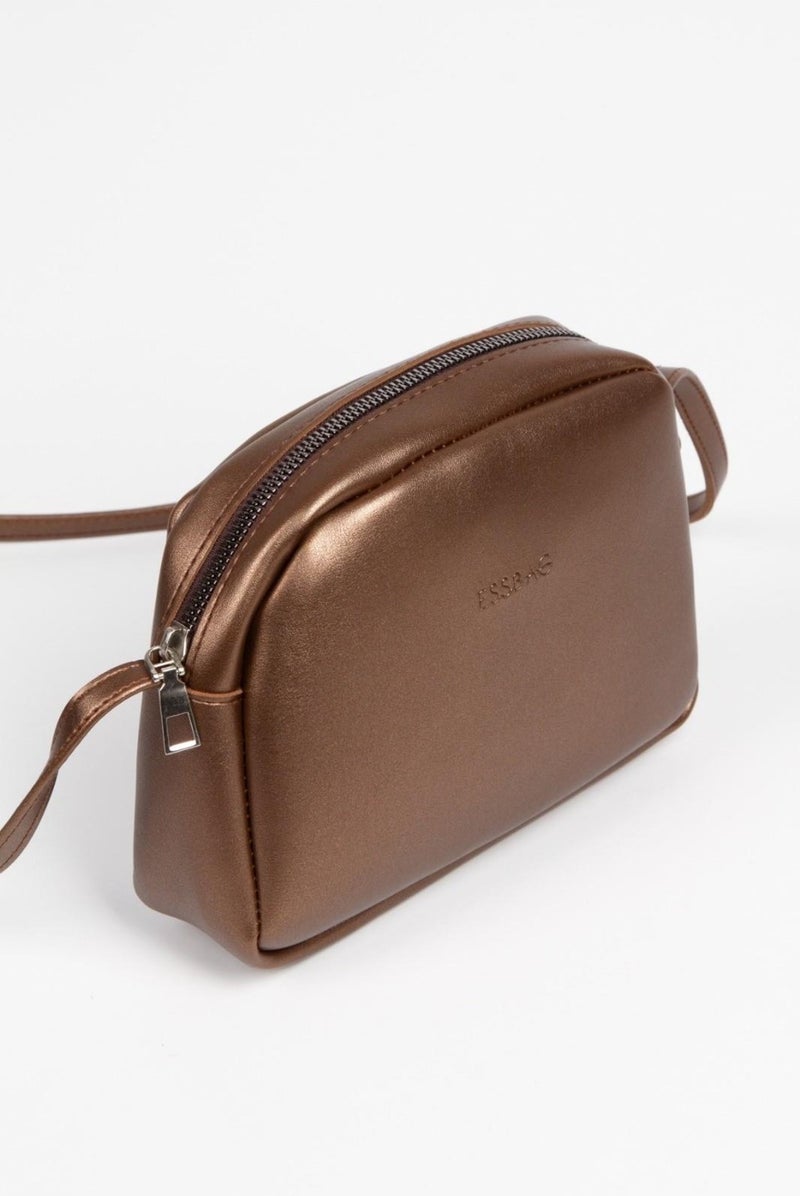Newish Polo Brown Women's Crossbody Zippered Adjustable Shoulder Bag Handbag and Shoulder Bag newpolo108  - Image 3