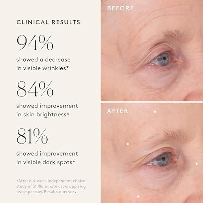 Naked + Thriving Naked & Thriving Illuminate BC+ Face Serum | Hyaluronic Acid, Vitamin C, Bakuchiol | Organic, Vegan, & Naturally-Derived Skin Care | For Mature Skin, Visible Spots and Wrinkles (1.0 fl oz/30 mL) - Image 3