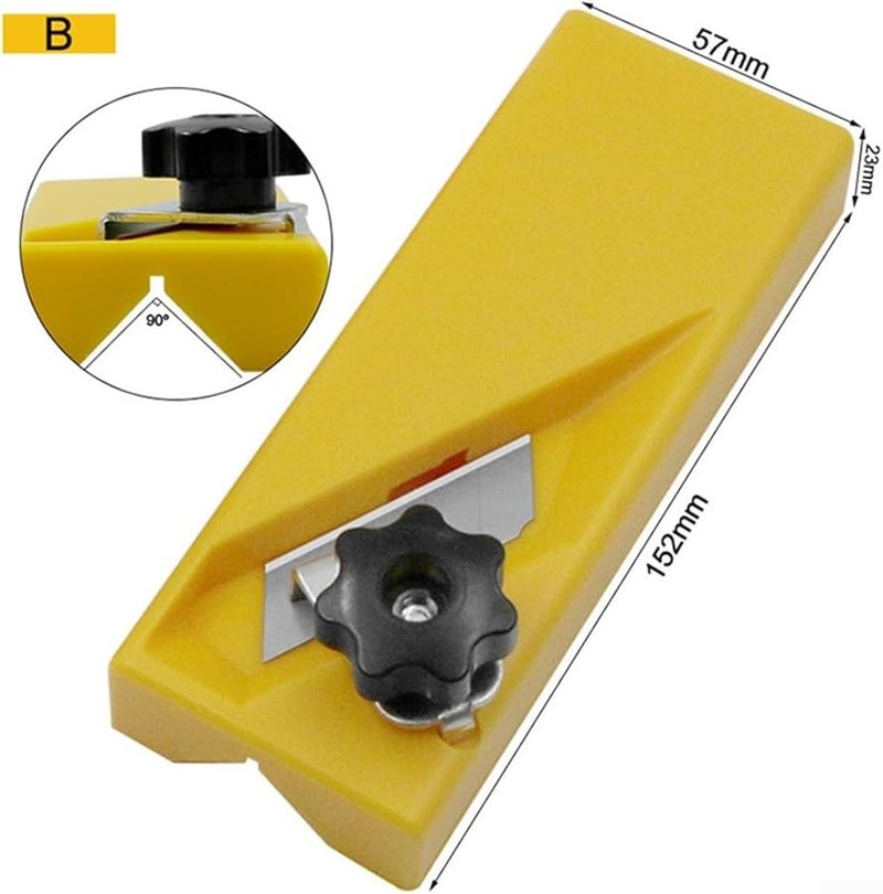 Size B ABS Hand Plane For Woodworking Edge Trimming And Chamfering Tool - Image 3