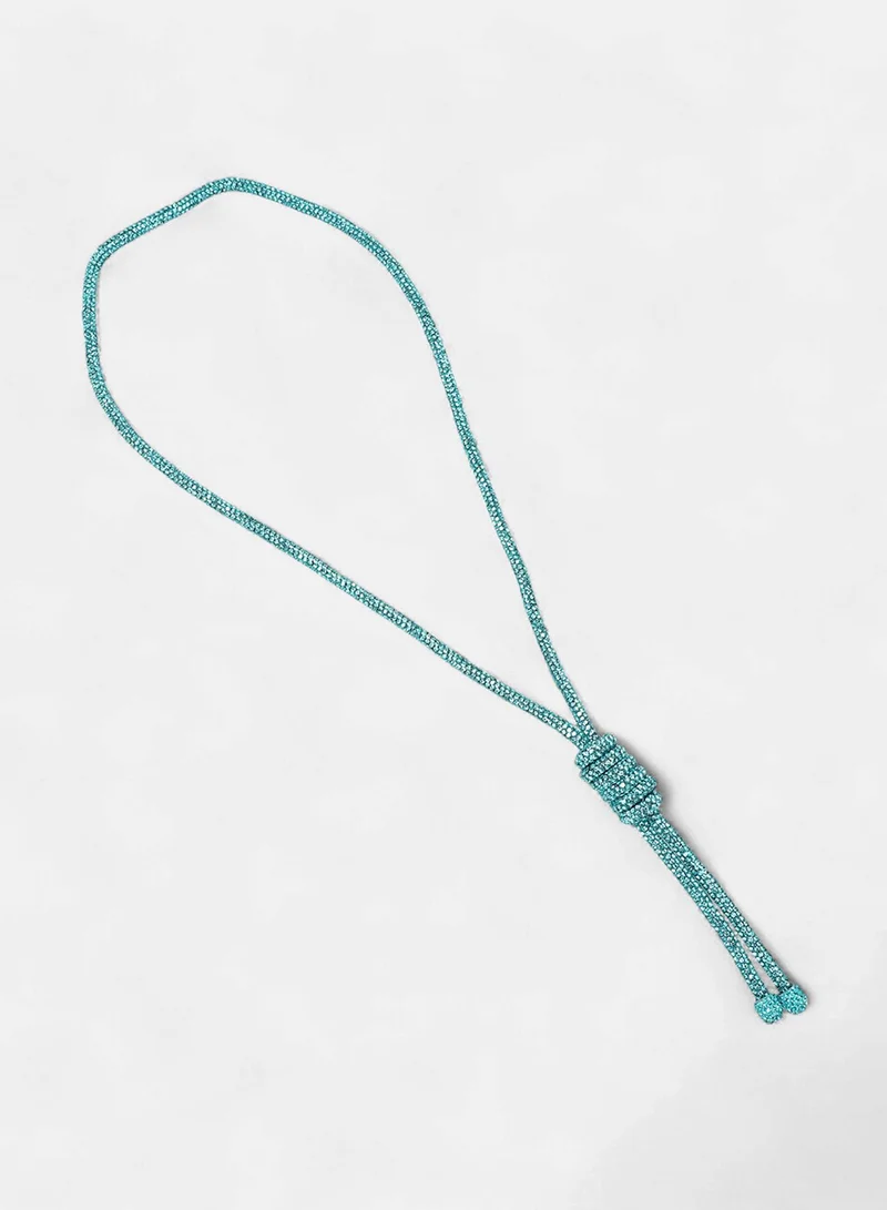 سوهي قلادة جيجل سوتوار مرصعة بالأحجار الصناعية