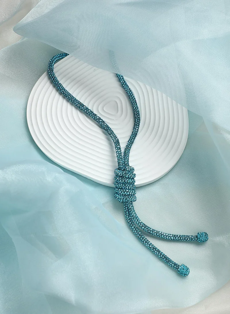 سوهي قلادة جيجل سوتوار مرصعة بالأحجار الصناعية