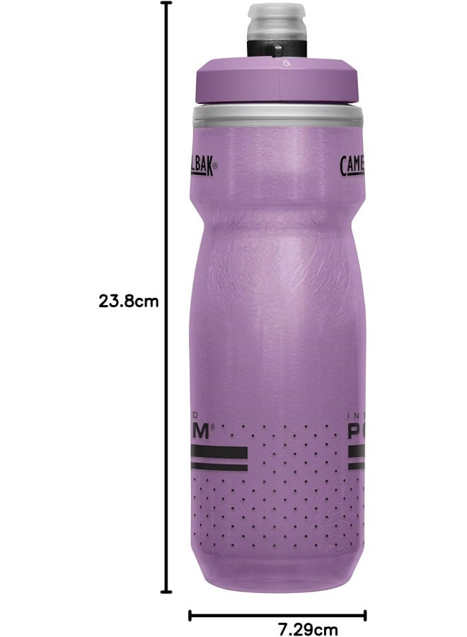 كاميلباك زجاجة مياه دراجة كاملباك بوديوم تشيل معزولة بسعة 21 أونصة، خالية من BPA، مانعة للتسرب، بنفسجي - Image 3