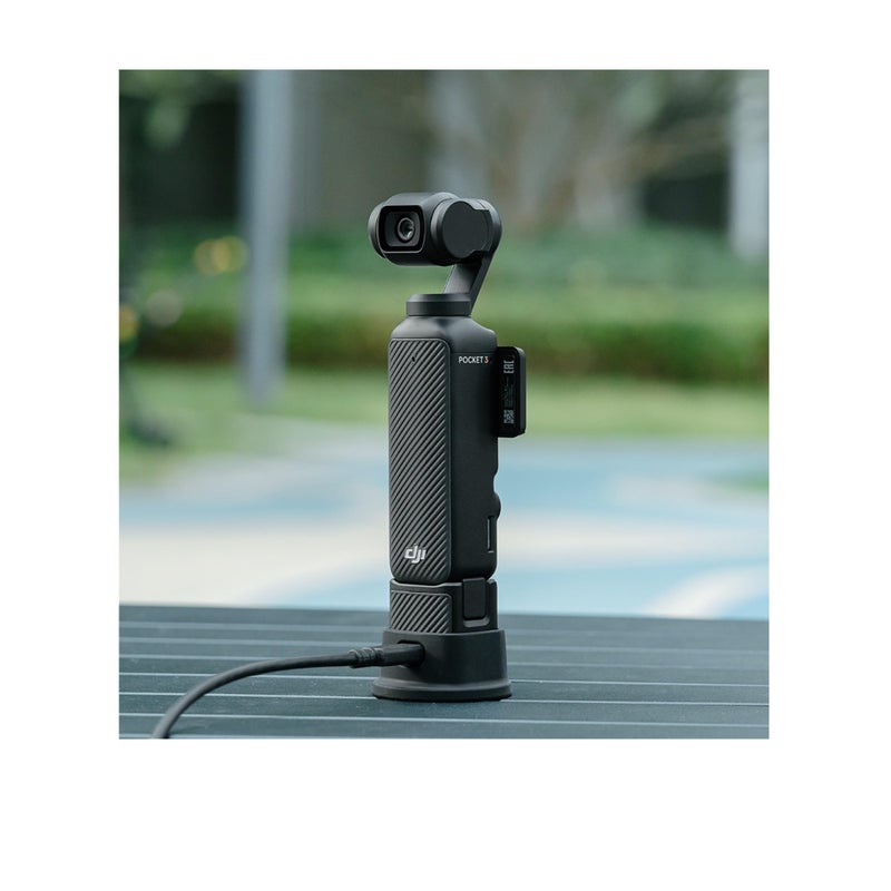 Barakah Silicone Non-Slip Desktop Mount for DJI Osmo Pocket 3, Osmo Pocket 3 Accessories (Silicone Black), Lightweight and Compact - Image 4