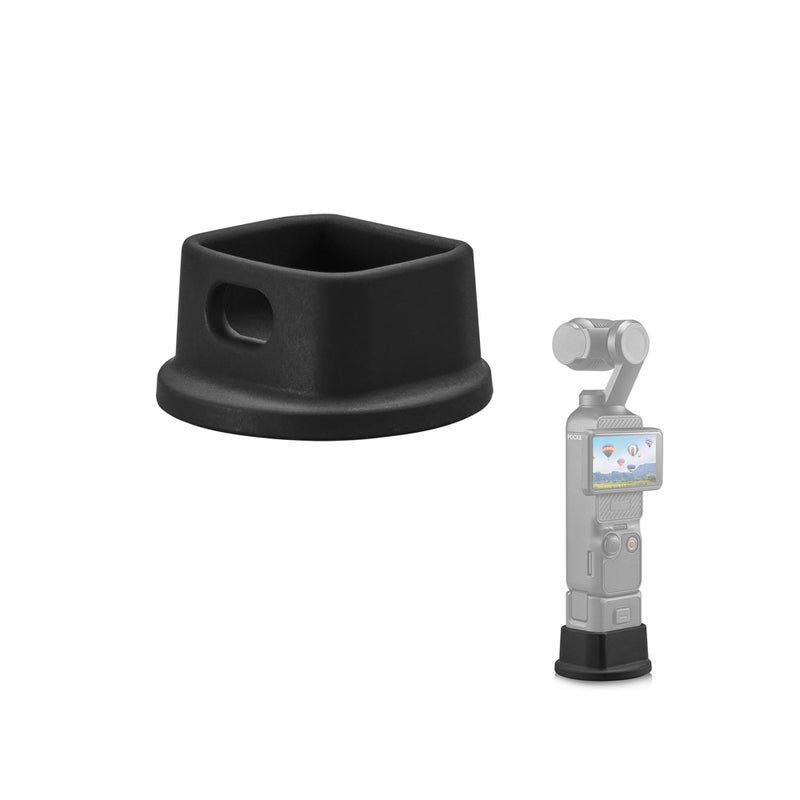 Barakah Silicone Non-Slip Desktop Mount for DJI Osmo Pocket 3, Osmo Pocket 3 Accessories (Silicone Black), Lightweight and Compact - Image 1
