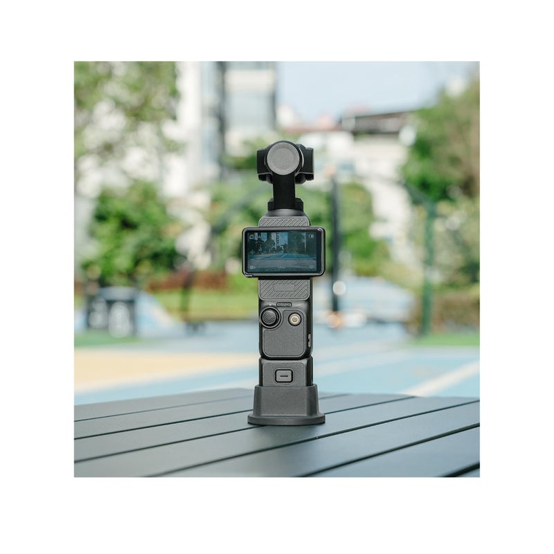 Barakah Silicone Non-Slip Desktop Mount for DJI Osmo Pocket 3, Osmo Pocket 3 Accessories (Silicone Black), Lightweight and Compact - Image 2