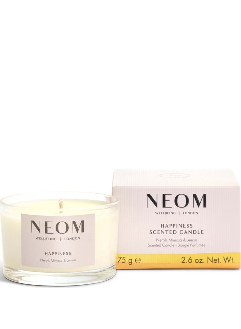 نيوم شمعة سفر معطرة برائحة السعادة من نيوم أورجانيكس