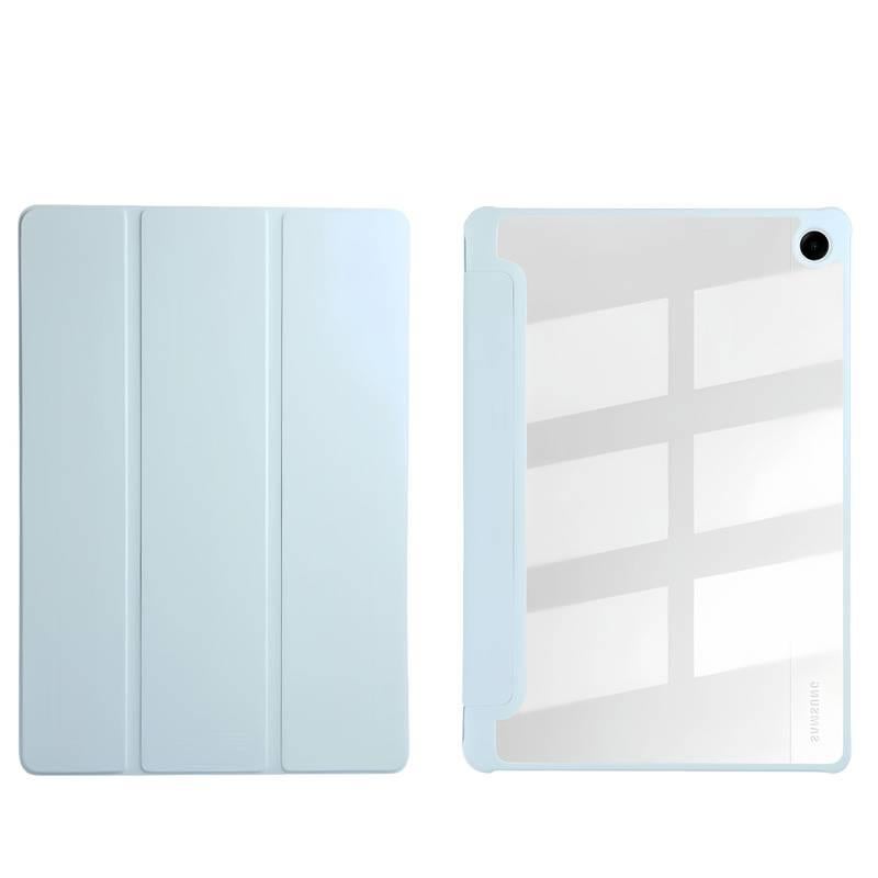 QX White Samsung Tab Case Compatible with Multiple Samsung Tab Models with Protective Cover Stand Function and Daily Tablet Carry - Image 1