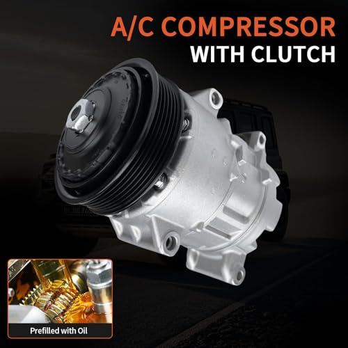 COOLIGO CO 11303C A/C Compressor with Clutch for 2012-2015 Toyota Camry 2.5L 2012-2013 Toyota Camry 3.5L 2009-2012 Toyota RAV4 2.5L - Image 3
