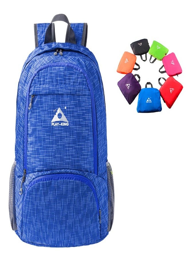 PLAY-KING Foldable Waterproof Lightweight Backpack for Shopping Travel or Hiking, for Men or Women - Image 1