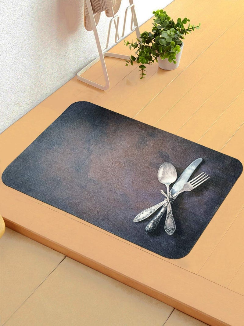 Status Contract Status 3D Printed Digital Home/Living/Lobby/Bathroom/Office Entrance Door Floor Mat with Anti Slip Backing (15 x 23 inch) (Multi Print-Pack of 1) - Image 1