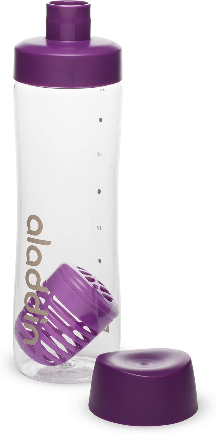 Aladdin Infuse Water Bottle 0.7L Purple – Removable Infusion with Two-Way Leakproof Lid - Image 4