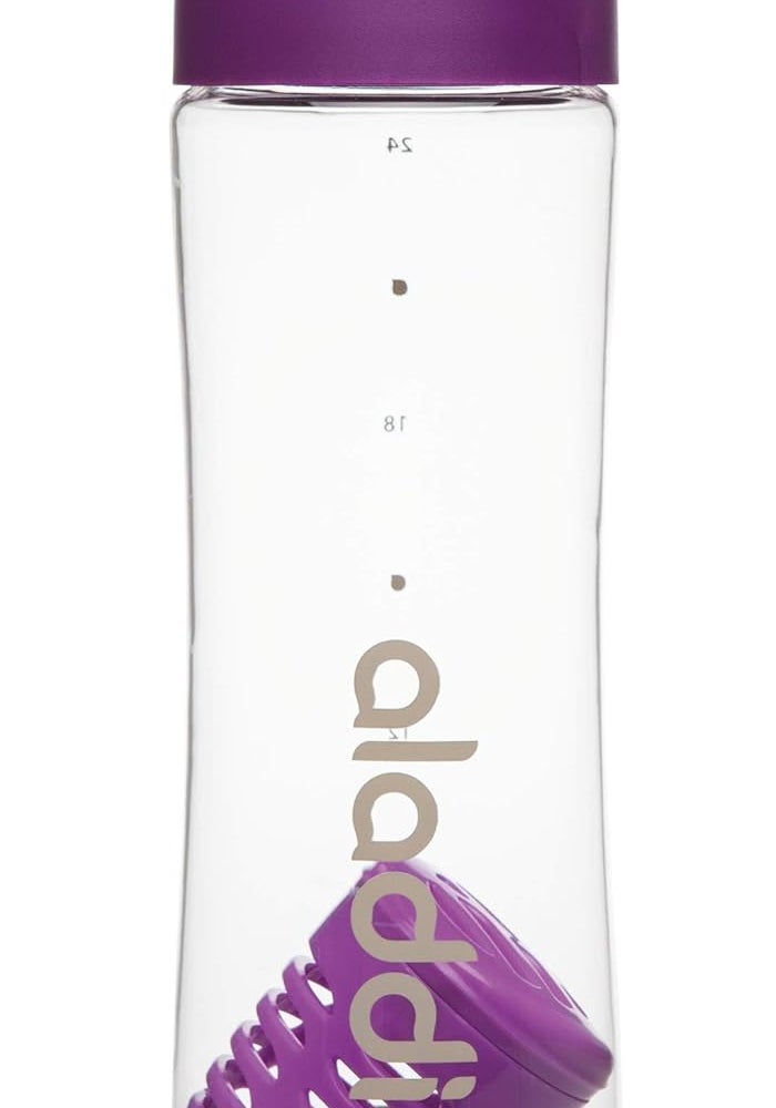 Aladdin Infuse Water Bottle 0.7L Purple – Removable Infusion with Two-Way Leakproof Lid - Image 1
