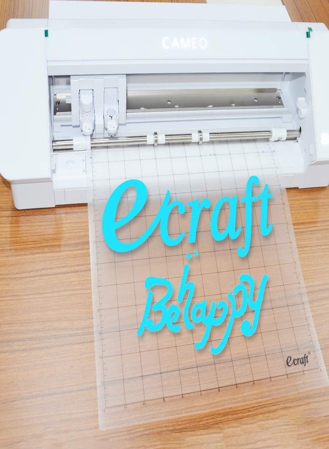 Ecraft StandardGrip Cutting Mat for Silhouette Cameo 5/4/3/2/1: 12X12inch Non-Slip Square Gridded Transparent Quilting Cut Mats Replacement Accessories for Silhouette Cameo. - Image 5