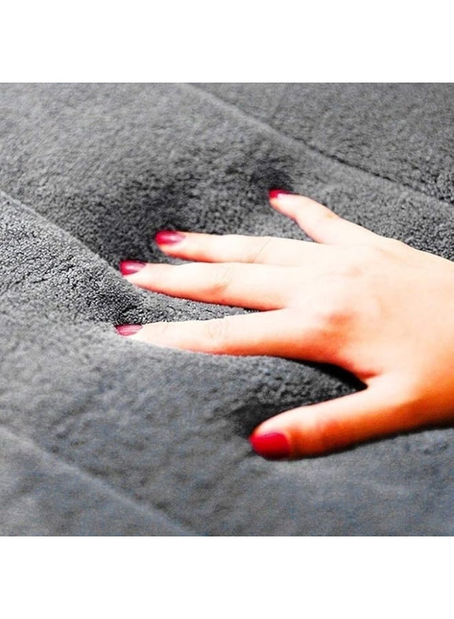 DRAGONS Sophisticated Memory Foam Bathroom Rug - Ultra-Soft Thick Spa Shower Mat - Non-Slip Decorative Floormat for Home Decor - Image 5