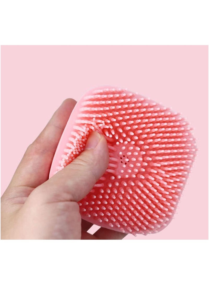 A.M Dog And Cat Brush, Shampoo Applicator Or Dispenser, Soft Silicone Design With Hanging Loop or All Skin Types - Image 3