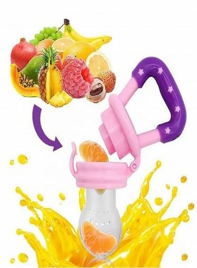 Roforuf Baby Banana Teether,Grapes Teether & Fruit Feeder Combo – Safe & Soft Teething Relief & Oral Care Perfect for Newborn Toddlers & Infant Baby - Pack of 3 (Yellow GRP) - Image 5