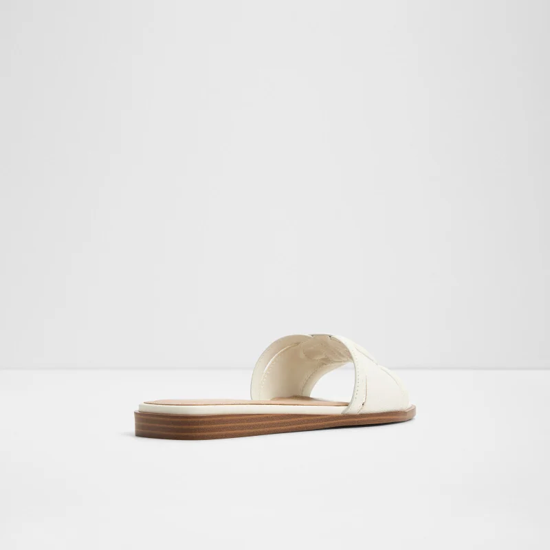 ALDO  LIAUDIN Monogram Patterned Flat Sandals for Women | Best Price UAE