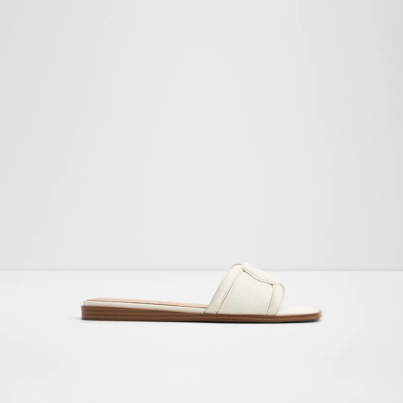 LIAUDIN Monogram Patterned Flat Sandals