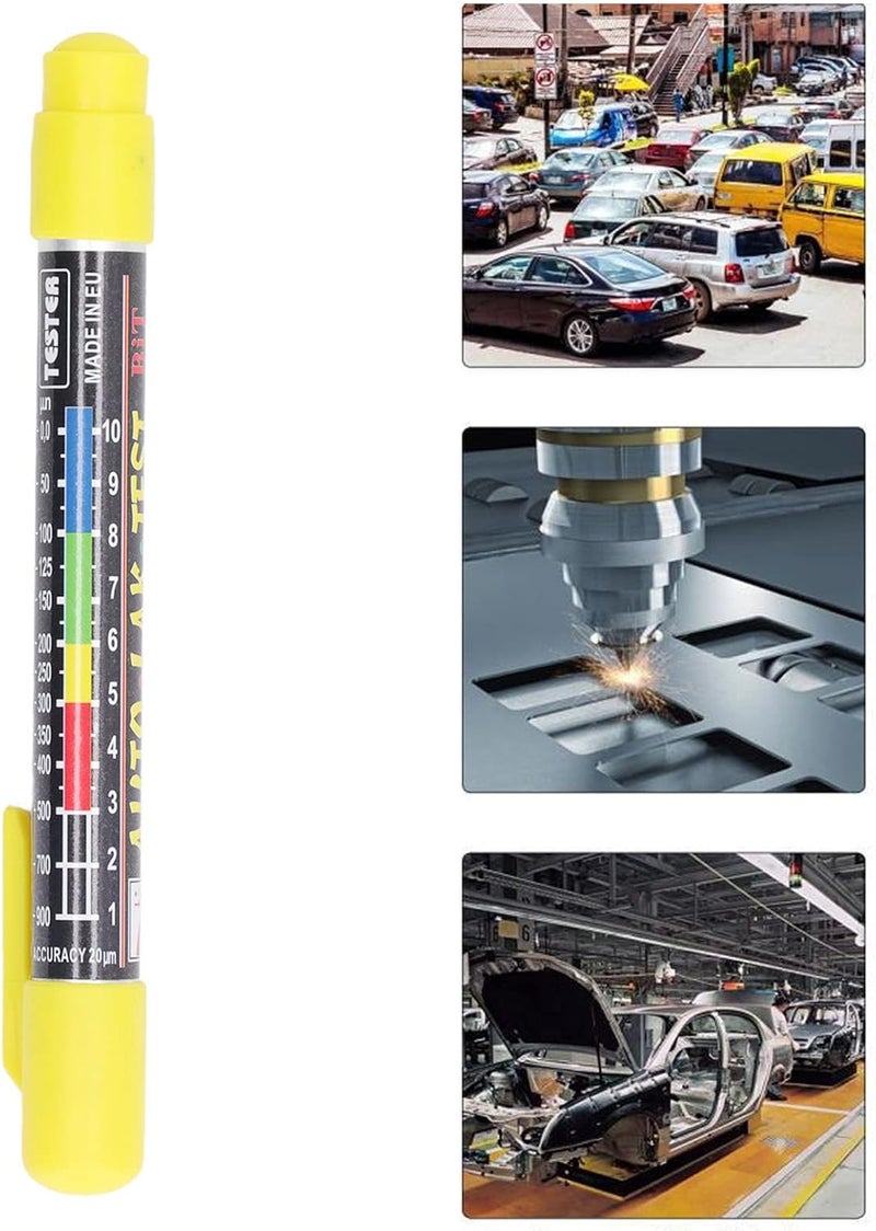 LICAEVEY Paint Thickness Gauge, Car Coating Test Pen, Car Body Damage Detector, Paint Thickness Gauge for Used Car, Quick Measurement and Water Proof - Image 3