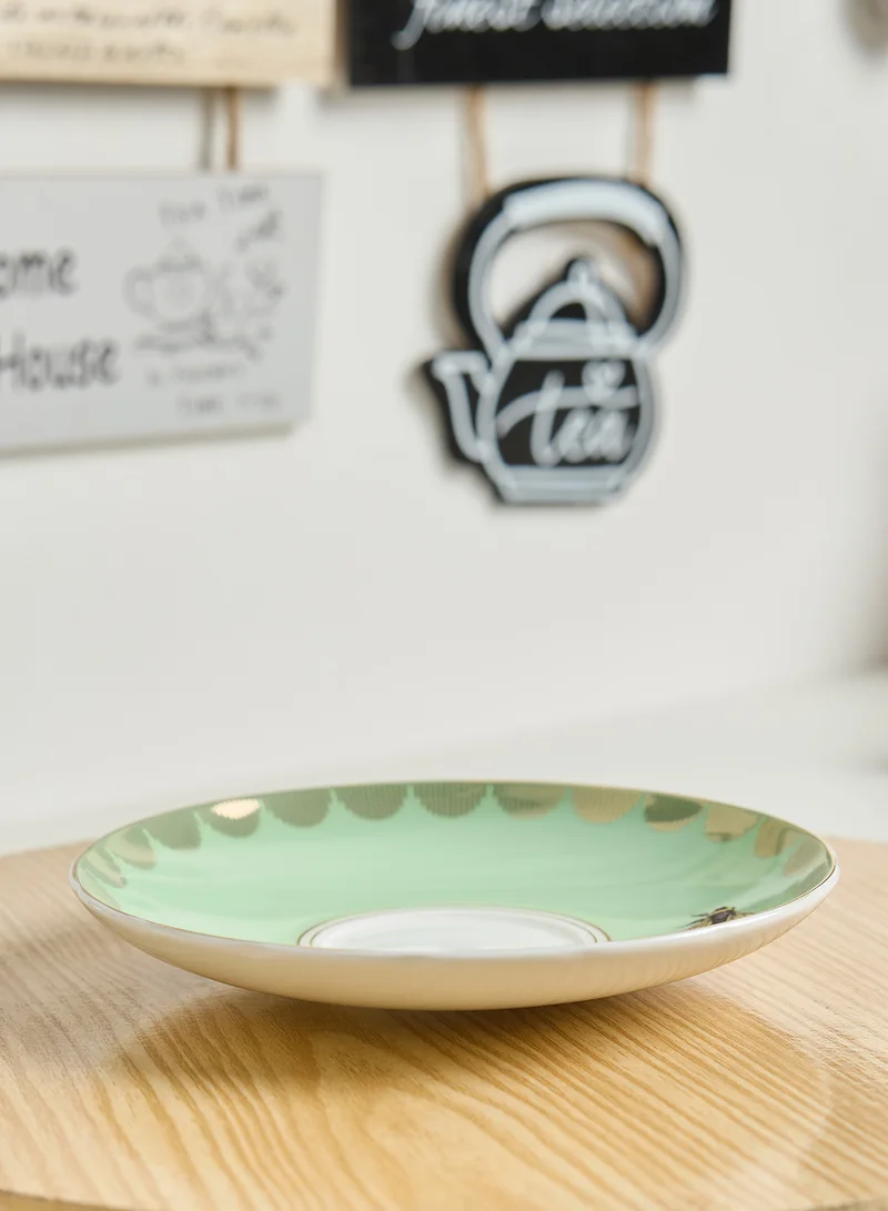 YVONNE ELLEN Boozy Prosecco Teacup And Saucer
