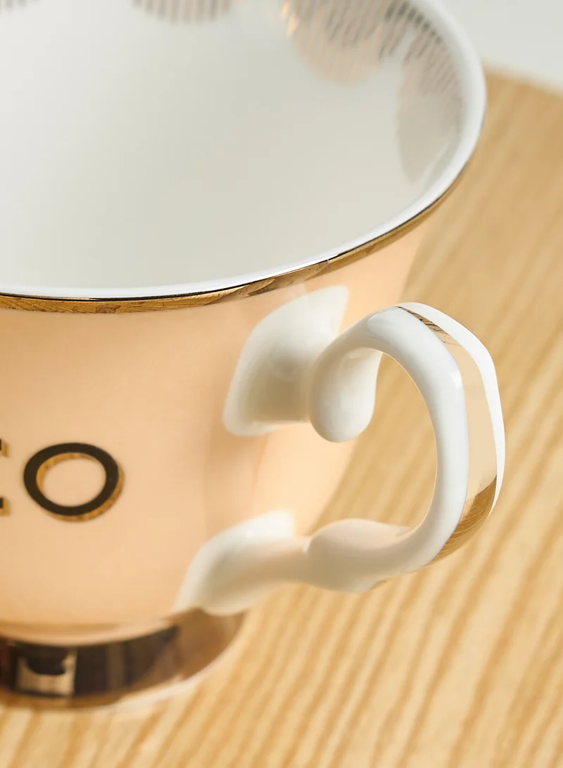 YVONNE ELLEN Boozy Prosecco Teacup And Saucer