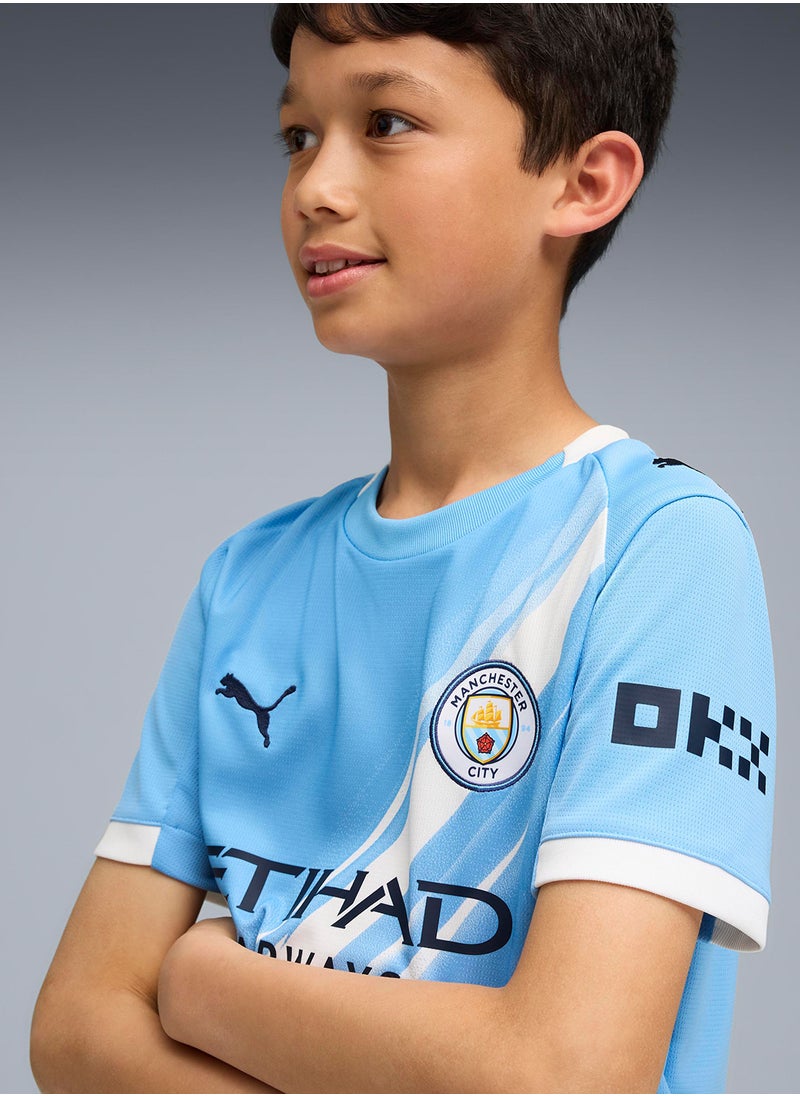 PUMA Youth Manchester City Home Jersey Replica  - Image 3