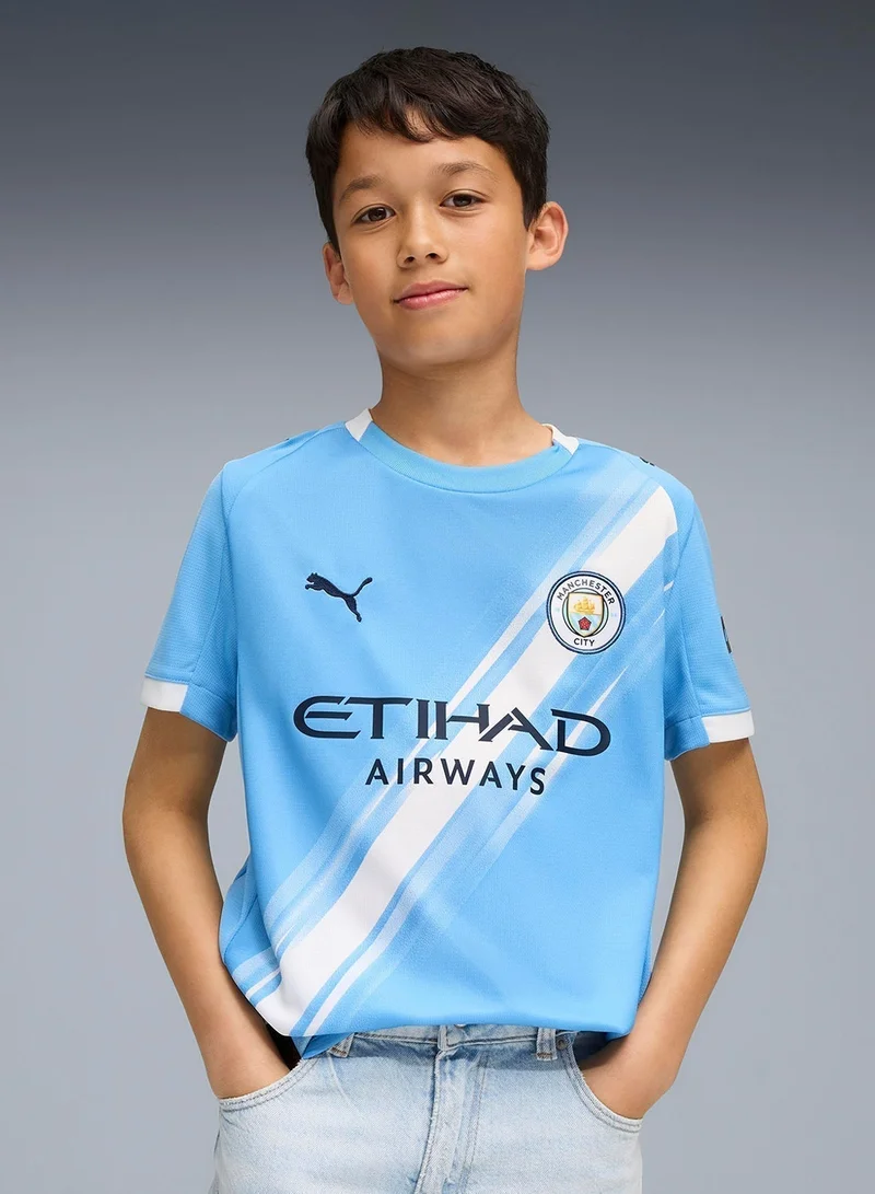 PUMA Youth Manchester City 25/26 Home Replica Jersey