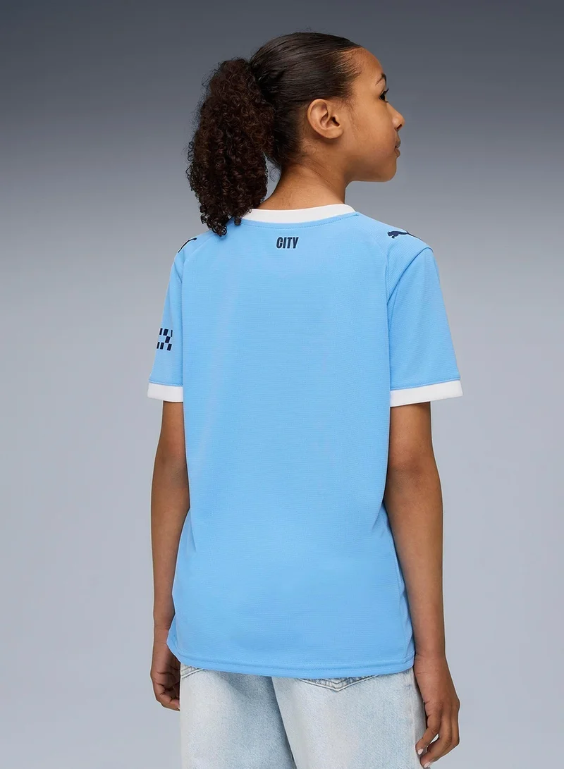 PUMA Youth Manchester City 25/26 Home Replica Jersey