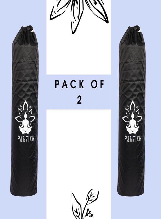 PANFIKH Sports Yoga Mat Bag with Shoulder Strap - Yoga Mat Cover Bag for Yoga Mats up to 6 mm - Image 3