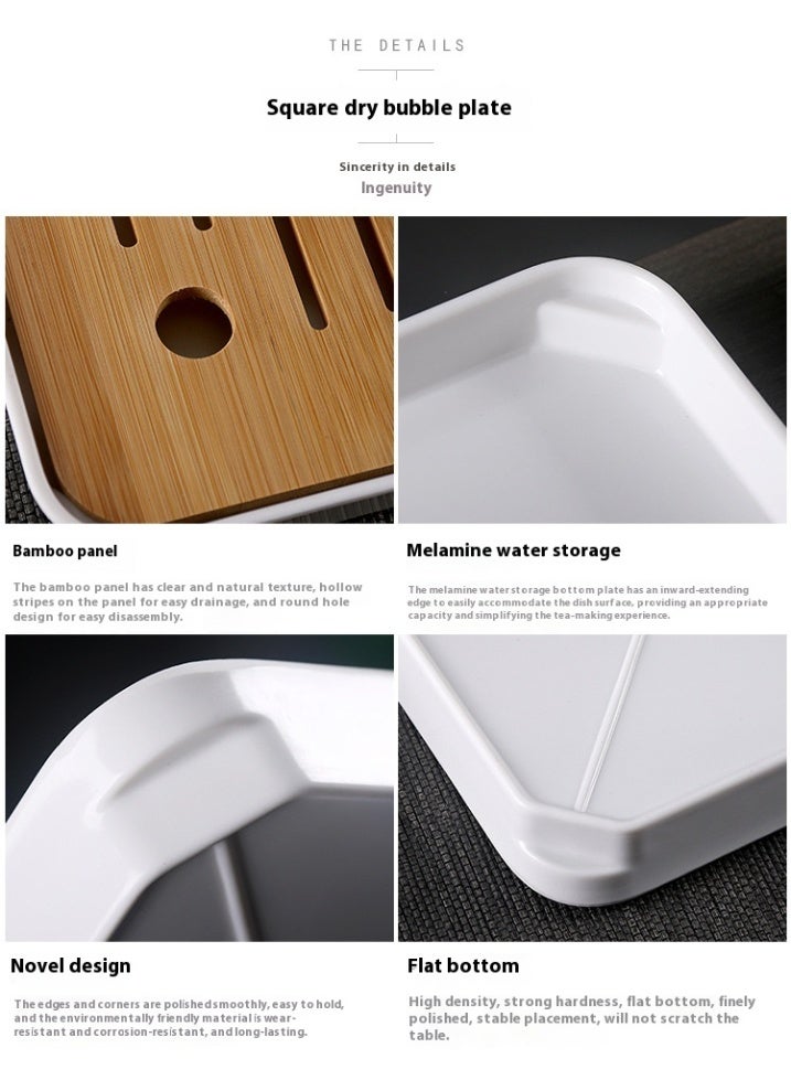 AiQi Portable Kungfu Tea Set with Kiln-Change Glaze – 1300°C Fired Ceramic Tea Pot 220ml, 4 Cups, Tea Canister & Bamboo Tea Tray – Travel, Office, Camping Tea Ceremony Gift Set - Image 3