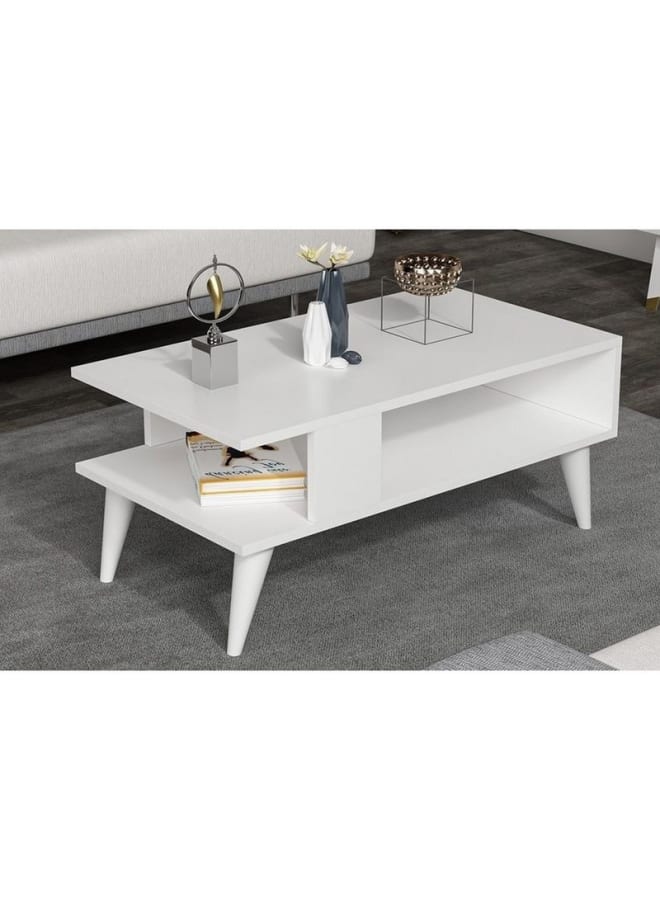 ريترو RA-T25 ترابيزة قهوة 90×45×40سم – أبيض - Image 1