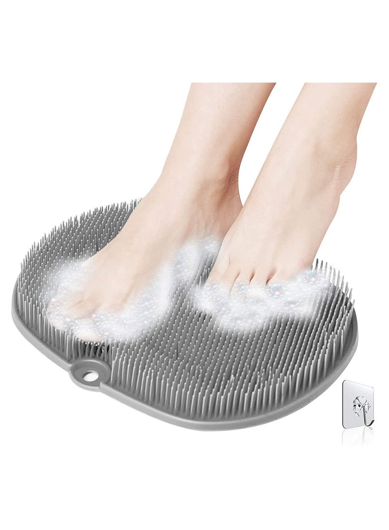 NIBEMINENT Foot Scrubber Cleaner Massager Shower Care for Use in Men Women to Improve Circulation Soothe Achy Feet & Reduce Pain Non Slip Suction Cups - Image 1