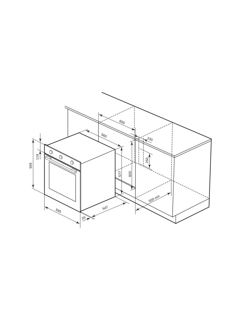 MILLEN - Built in Electric Oven 60 cm - Image 1