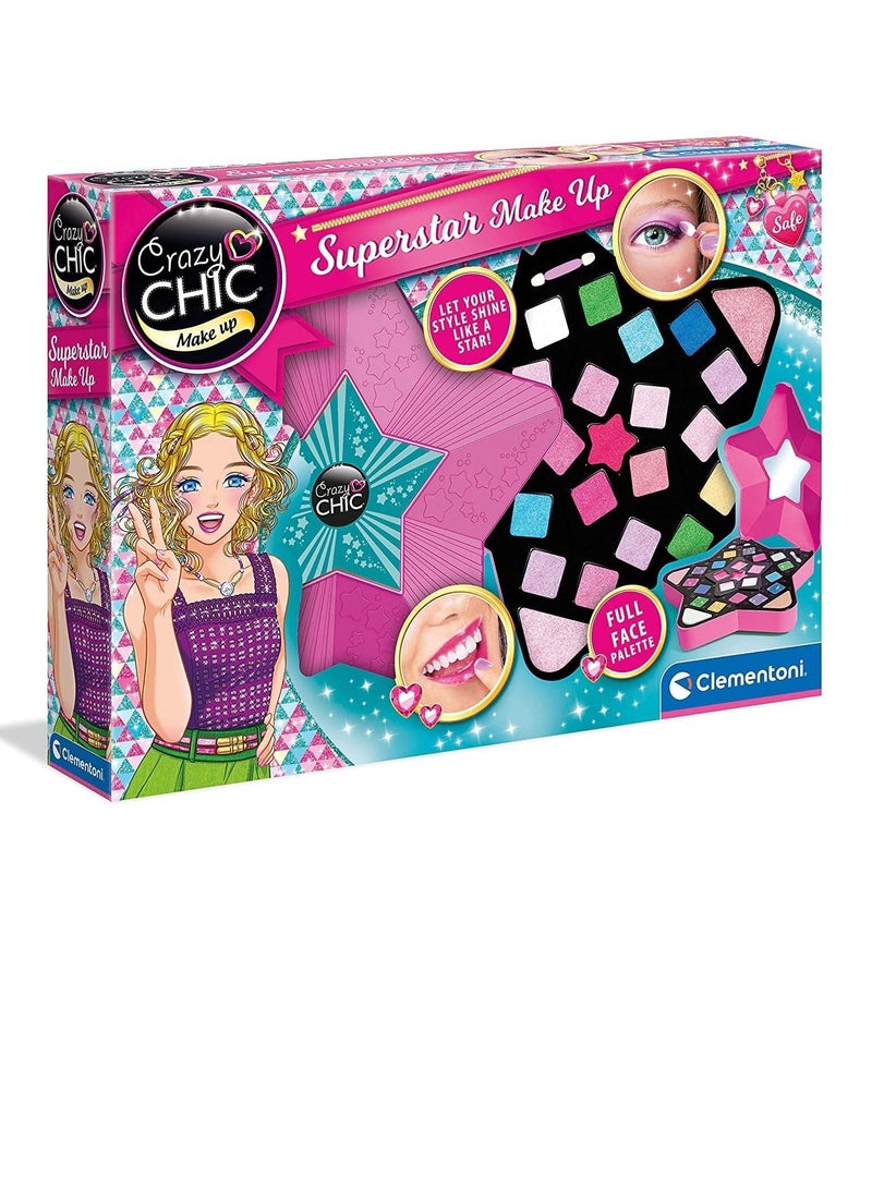 Clementoni Crazy Chic Superstar Make Up - Image 1