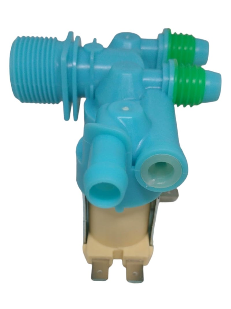 SANAVYA صمام تغذية مدخل الماء - 1 اتجاه (مدخل) و 3 اتجاهات (مخرج) (DC-62-00266E) متوافق مع غسالات سامسونج ذات التحميل العلوي (تطابق وشراء) - Image 5
