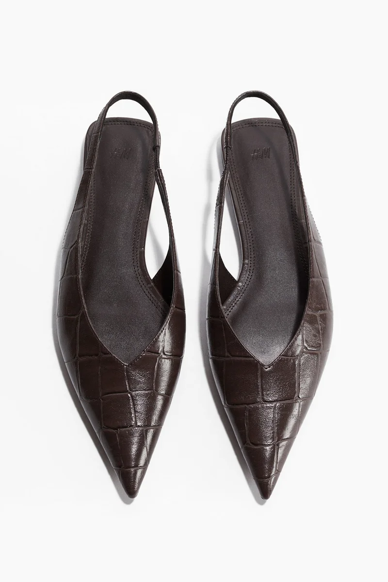 H&M Pointed slingbacks