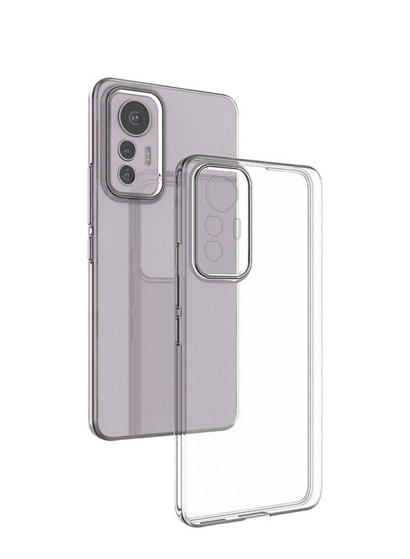Techie غطاء شفاف مضاد للصدمات من TPU لهاتف Xiaomi 12 5G / Xiaomi 12X بزاوية ناعمة للغاية - Image 3