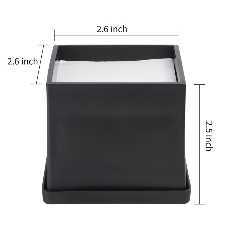 BTSD-home Bed Risers 2 inch Heavy Duty Furniture Risers Chair Table Legs Risers Great for Thin Legs Add 2" Height 4 Pack Square - Image 2