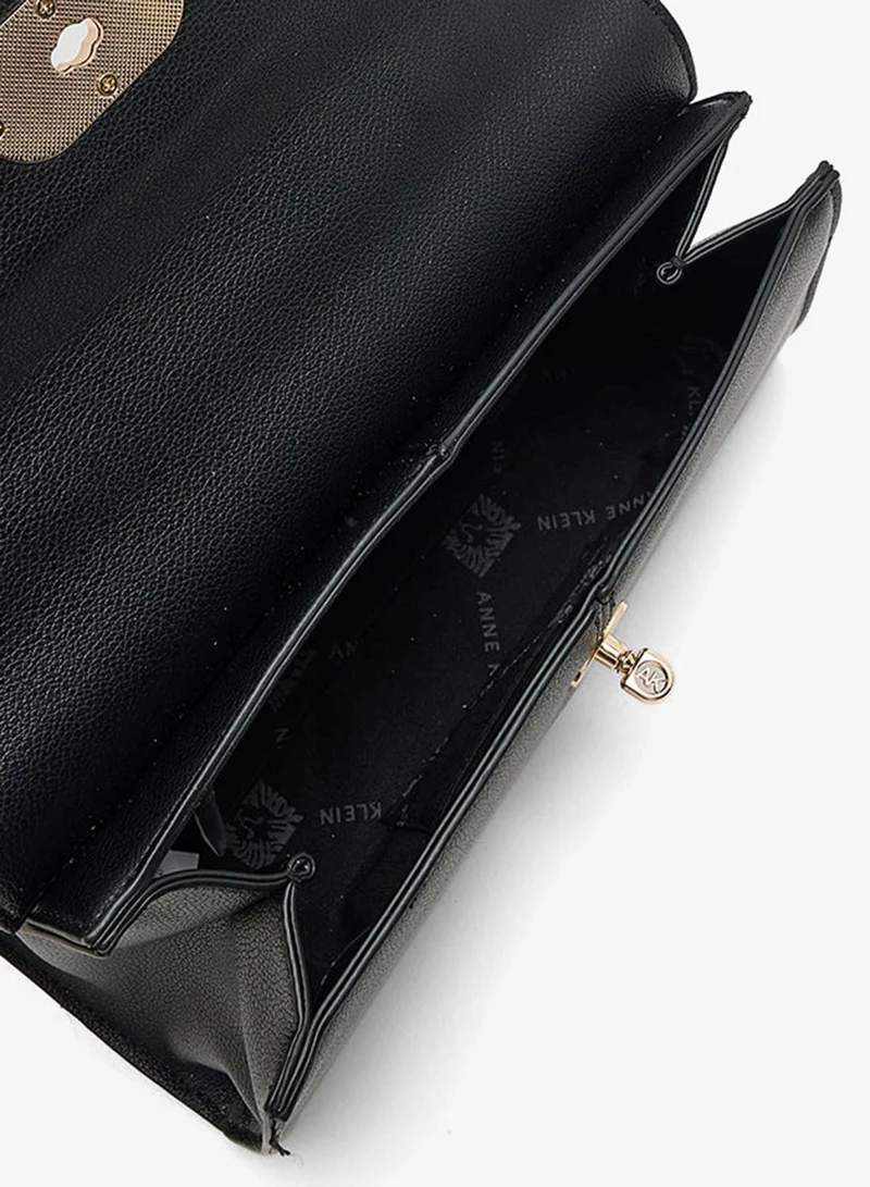 ANNE KLEIN  Anne Klein Twist Lock Top Handle Bag for Women | Best Price UAE