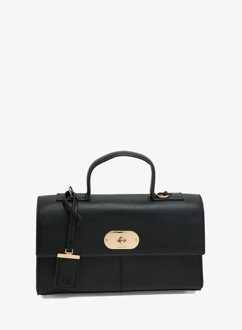 Anne Klein Twist Lock Top Handle Bag