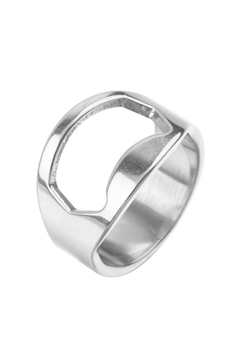BarPros BarPros Portable Ring Bottle Opener - Silver - Image 1