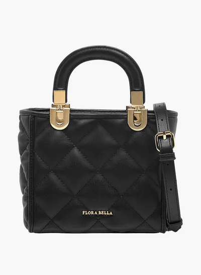 فلورا بيلا من شو إكسبرس Quilted Crossbody Bag with Detachable Shoulder Strap