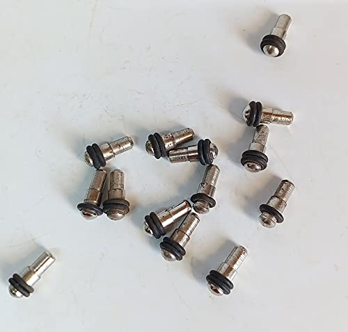 Cabinet Steel with Rubber Ring Glass Shelf Support Pin 10 Pcs SP 007  - Image 2
