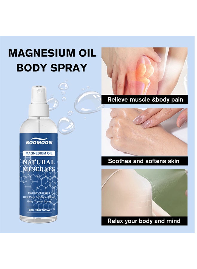 BOOMOON magnesium oil spray, reduce fat, exercise, soothing, sleep care spray - Image 2
