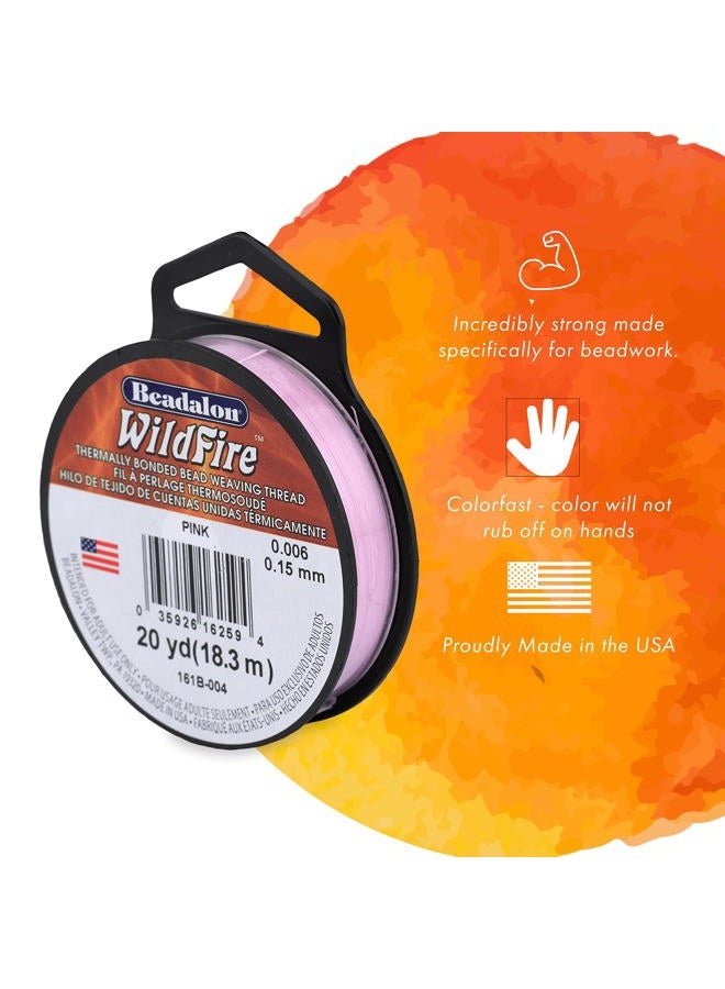 Beadalon Wildfire Stringing Thread .006" X50'-Black - Image 2
