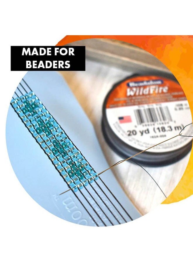 Beadalon Wildfire Stringing Thread .006" X50'-Black - Image 5