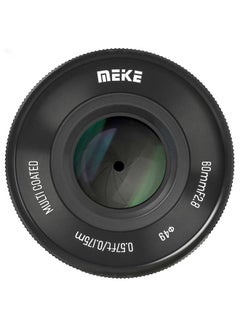 Meike 60mm f2.8 Large Aperture APS-C Frame Manual Focus Prime Fixed Lens Compatible with Canon EF-M Mount Mirrorless Cameras EOS M M2 M3 M5 M6 M10 M50 M100 M6II M200 etc  - Image 4