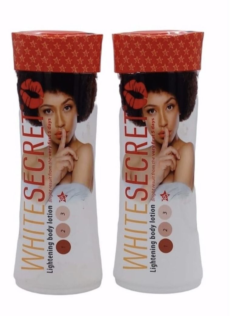 وايت لوشن وايت سيكريت لتبييض الجسم 300 مل قطعتين - Image 1